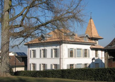 Transformation de l’ancienne Mairie en école –              Commune du Grand-Saconnex, Genève